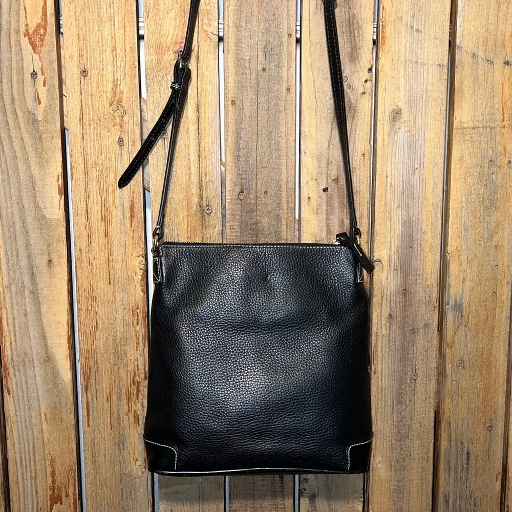 Dooney & Bourke Black Leather Shoulder Bag